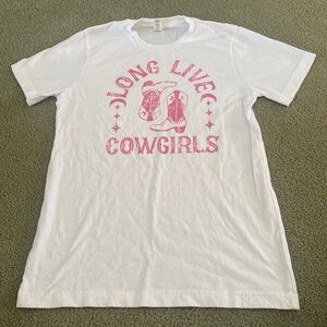 Western cowgirl tee shirt